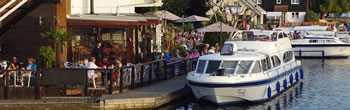 Wroxham Hotel moorings